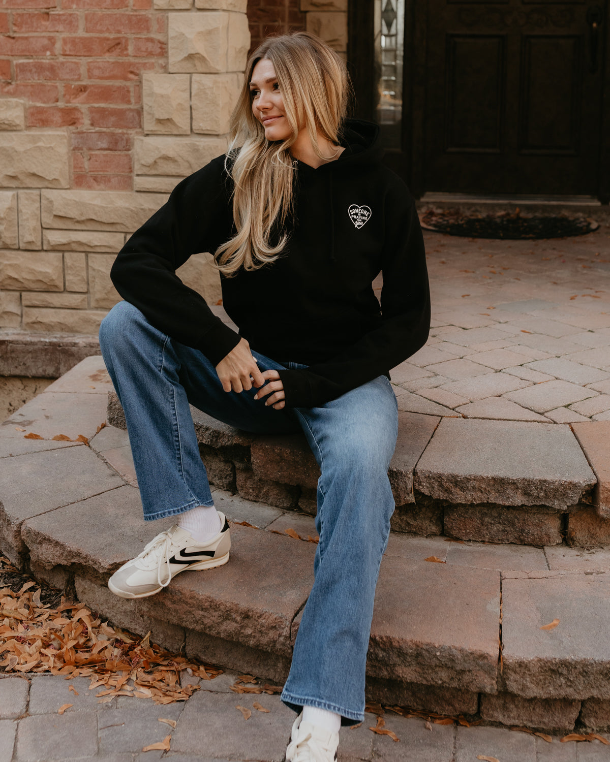 Praying Pullover | Maxine's Coffee Shop | Hooded Pullover Sweatshirt