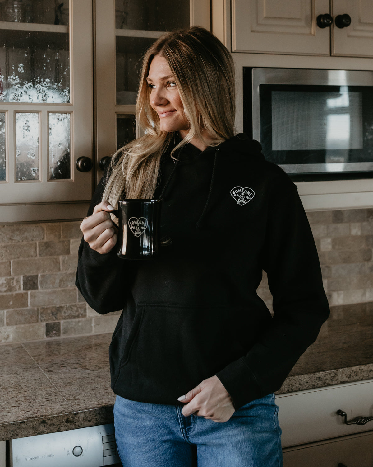 Praying Pullover | Maxine's Coffee Shop | Hooded Pullover Sweatshirt